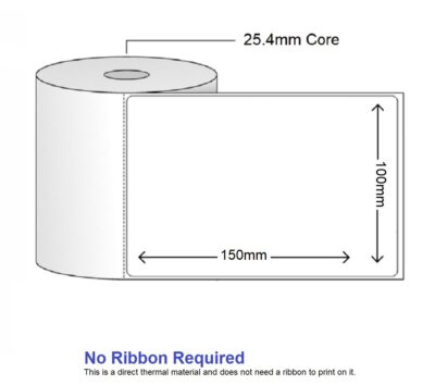 Label Paper DT 100x150 - 500