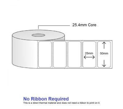 Label Paper DT 50x25 - 1000