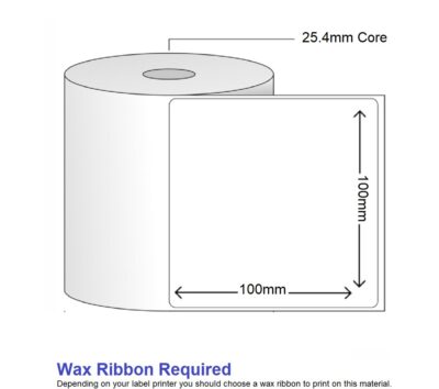 Label Paper TT 100x100 - 500