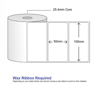 Label Paper TT 100x50 - 1000