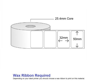 Label Paper TT 50x32 - 1000