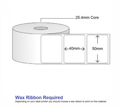 Label Paper TT 50x40 1000
