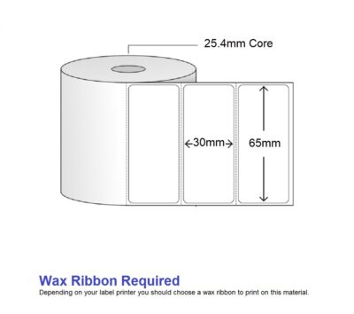 Label Paper TT 65x30 - 1000
