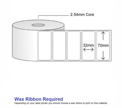 Label Paper TT 70x32 - 1000