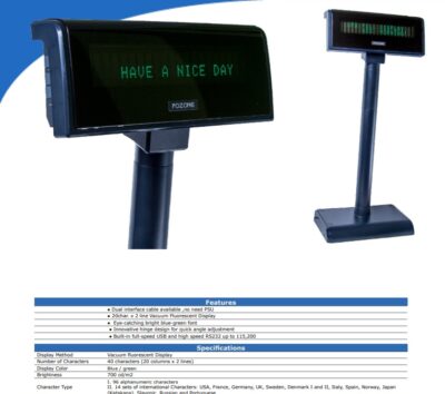 Pozone CPD-3250 Pole Display